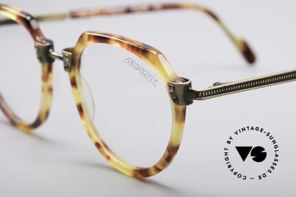 Alpina SCF 90er Vintage Panto Brille, ungetragen (wie alle unsere vintage PantoBrillen), Passend für Herren