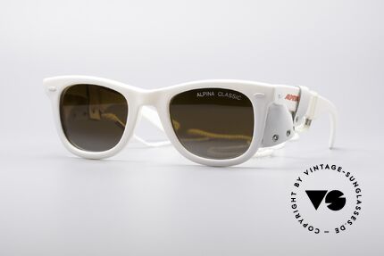 Alpina Classic Vintage Ski Sonnenbrille, vintage Ski- und Sportsonnenbrille von ALPINA, Passend für Herren und Damen
