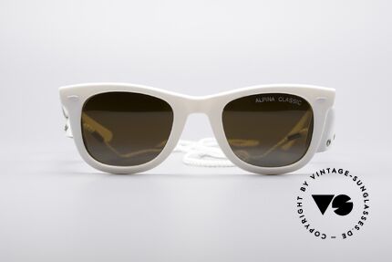 Alpina Classic Vintage Ski Sonnenbrille, ideal für extreme Sport- und Wetterbedingungen, Passend für Herren und Damen