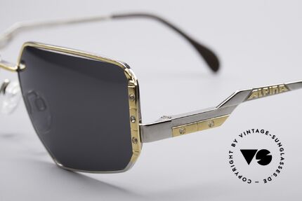 Alpina FM13 Außergewöhnliche Vintage Brille, ungetragenes Einzelstück in Premium-Qualität, Passend für Damen