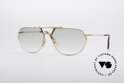 Alpina FM52 Klassische Vintage Brille, klassische vintage Herren-Sonnenbrille von Alpina, Passend für Herren