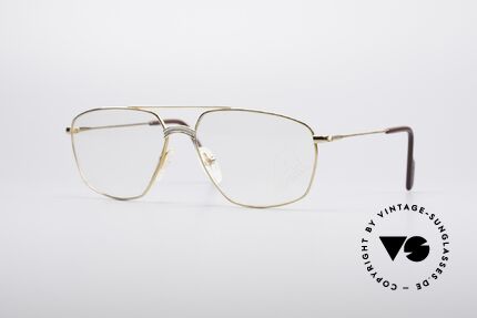 Alpina FM80 Klassische 80er Vintage Brille, klassische vintage ALPINA Herren-Brillenfassung, Passend für Herren