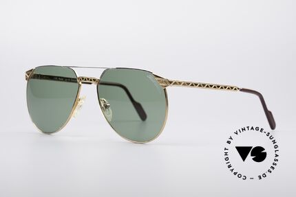 Alpina M42 80er Designer Sonnenbrille, außergewöhnliche Form (mal etwas ganz anderes), Passend für Herren