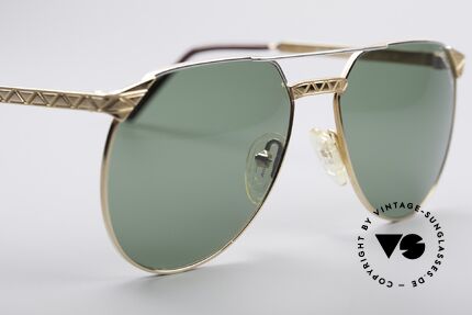 Alpina M42 80er Designer Sonnenbrille, ungetragen (wie alle unsere 1980er Sonnenbrillen), Passend für Herren