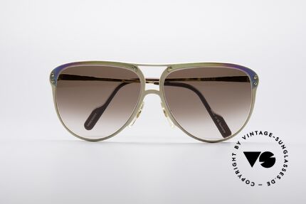 Alpina M3 Titanium Vintage Brille, KEINE retro Sonnenbrille, 100% vintage 80er Original, Passend für Damen