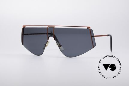 Ferrari F15 Luxus Sport Sonnenbrille, 90er Luxus Sport-Sonnenbrille von Ferrari, Passend für Herren