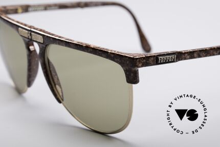 Ferrari F27 Carbonio Faltsonnenbrille, ungetragen (wie alle unsere vintage Sonnenbrillen), Passend für Herren