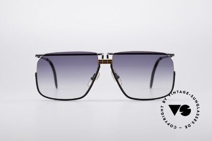 Ferrari F18 80er Herren Sonnenbrille, sehr interessante Rahmenkonstruktion (halb rahmenlos), Passend für Herren