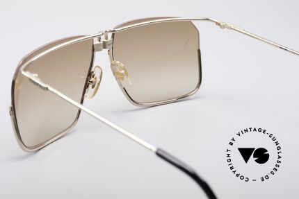 Ferrari F18 80er Herren Sonnenbrille, Größe: medium, Passend für Herren