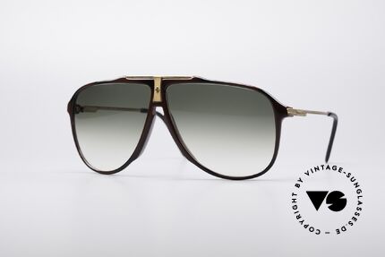Ferrari F38 XLarge Karbon Sonnenbrille, sehr maskuline vintage Sonnenbrille von FERRARI, Passend für Herren