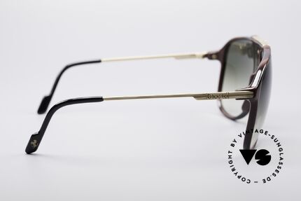 Ferrari F38 XLarge Karbon Sonnenbrille, KEINE Retromode; ein ca. 30 Jahre altes ORIGINAL!, Passend für Herren