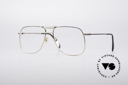 Neostyle Society 300 80er Haute Couture Brille, zeitloses 80er Modell der Neostyle Society Serie, Passend für Herren