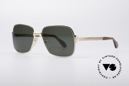 Neostyle Society 120 60er Jahre Vintage Brille, neue grüne CR39 Sonnengläser; 100% UV Schutz, Passend für Herren