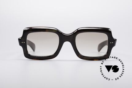 Neostyle Capua Echt 60er Schildpatt Brille, extrem seltenes altes Designerstück aus Naturmaterial, Passend für Herren