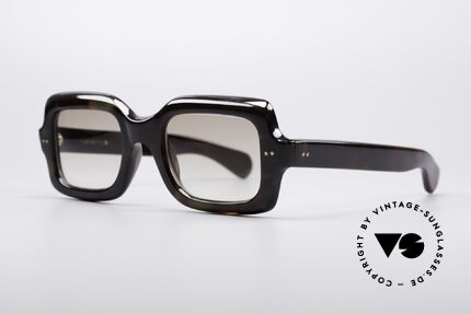 Neostyle Capua Echt 60er Schildpatt Brille, echte Rarität (in Handarbeit gefertigt); Sammlerstück!, Passend für Herren