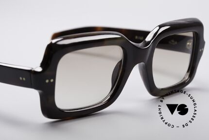 Neostyle Capua Echt 60er Schildpatt Brille, einzigartiger Rahmen, jedes Naturmodell ist individuell, Passend für Herren