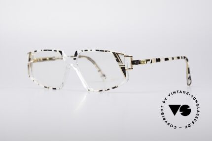 Cazal 352 Perlmutt Designer Brille, Farbbezeichnung: schwarz-perlmutt-gold gefleckt, Passend für Damen