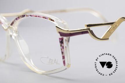 Cazal 369 90er Vintage No Retro Brille, auffällige Bügel & tolle Metall- Kunststoffkombination, Passend für Damen