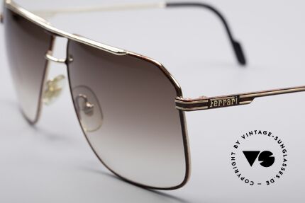 Ferrari F24 80er Herren Sonnenbrille, ungetragen (wie alle unsere 80er Ferrari Sonnenbrillen), Passend für Herren