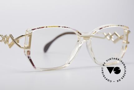 Cazal 367 90er Vintage Brille No Retro, KEINE Retromode;  authentische 90er Brille, Gr. 53/13, Passend für Damen