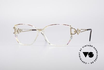 Cazal 367 90er Vintage Designerbrille, vintage Cazal Designer-Brillengestell aus den 1990ern, Passend für Damen