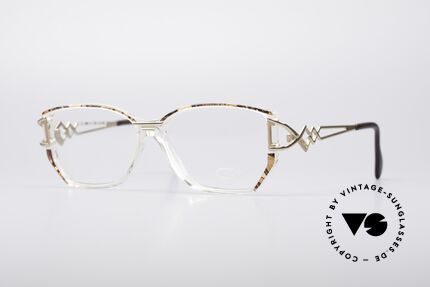 Cazal 367 90er Vintage Brille No Retro, vintage Cazal Designer-Brillengestell aus den 1990ern, Passend für Damen