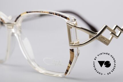 Cazal 367 90er Vintage Brille No Retro, hochwertige Verarbeitung & entsprechend komfortabel, Passend für Damen