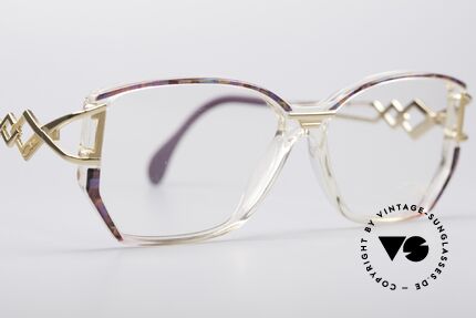 Cazal 367 90er Vintage Designerbrille, KEINE Retromode;  authentische 90er Brille, Gr. 55/14, Passend für Damen