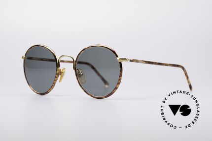Giorgio Armani 148 Kleine 90er Pantobrille, wahre 'Gentlemen-Brille' in fühlbarer TOP-Qualität, Passend für Herren