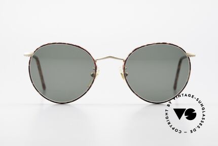 Giorgio Armani 186 Vintage Sonnenbrille Panto, zeitlose Giorgio Armani Sonnenbrille aus den 90ern, Passend für Herren