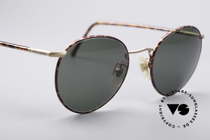 Giorgio Armani 186 Vintage Sonnenbrille Panto, ungetragen (wie alle unsere vintage Designerbrillen), Passend für Herren
