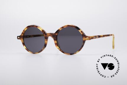 Giorgio Armani 319 Runde 90er Sonnenbrille, zeitlose runde Giorgio Armani Designer-Sonnenbrille, Passend für Herren