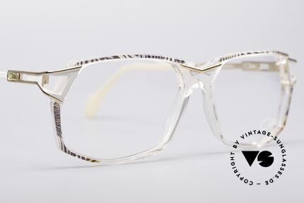 Cazal 371 No Retro Brille Echt Vintage, die Fassung (M Gr. 56-15) kann beliebig verglast werden, Passend für Herren und Damen