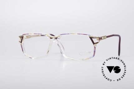 Cazal 371 No Retro Brille Echt Vintage, interessante Cazal vintage Brille aus den 1990er Jahren, Passend für Damen