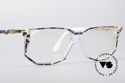 Cazal 357 90er Vintage Designer Brille, die Demogläser können durch beliebig ersetzt werden, Passend für Damen