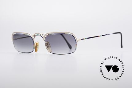 Casanova DV14 Dolce Vita Sonnenbrille, Form wie zu Zeiten des italienischen Schriftstellers, Passend für Herren und Damen