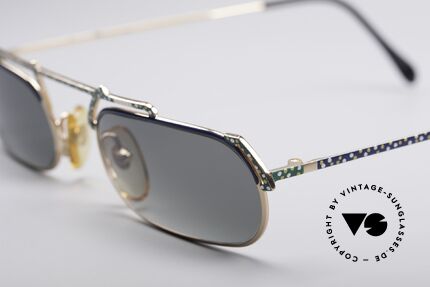 Casanova LC29 Kunstvolle 80er Vintage Brille, eigentlich ein Museumsstück, da Brillen-Kunstwerk, Passend für Herren und Damen