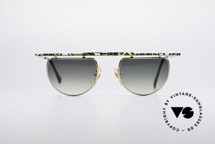 Taxi 223 by Casanova Kunst Sonnenbrille, farbenfrohes Design & schwungvolle Rahmengestaltung, Passend für Damen