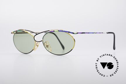 Casanova LC23 Kunstvolle 80er Sonnenbrille, Rarität & absolutes Sammler-Highlight (Museumsstück), Passend für Damen