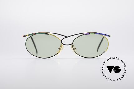 Casanova LC23 Kunstvolle 80er Sonnenbrille, tolles Zusammenspiel von Farbe, Form & Funktionalität, Passend für Damen