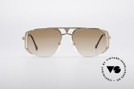 MCM München 5 Titanium Sonnenbrille, edle Fassung mit Seriennummer in Top-Qualität, Passend für Herren