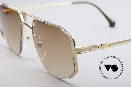 MCM München 5 Titanium Sonnenbrille, enorm komfortabel (nur 25 Gramm), da Titanium, Passend für Herren