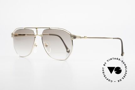 MCM München 6 XL Luxus Sonnenbrille 90er, dennoch leicht & komfortabel, da teils Titanium, Passend für Herren