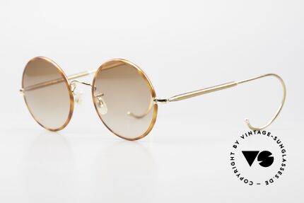Savile Row Round 47/20 Harry Potter Brille 14kt GF, feinste Fertigungsqualität aus England (gold-filled), Passend für Herren