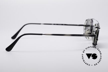 Giorgio Armani 122 Clip On Sonnenbrille, ungetragen (wie alle unsere vintage G. Armani Fassungen), Passend für Herren und Damen