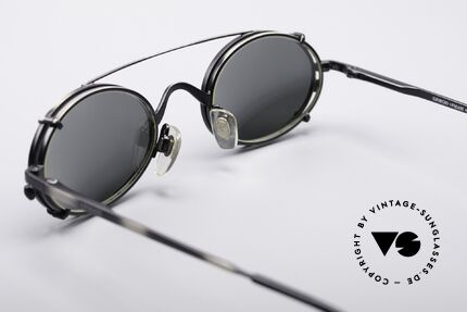 Giorgio Armani 122 Clip On Sonnenbrille, keine aktuelle Retro-Kollektion, sondern echte 90er Brille, Passend für Herren und Damen