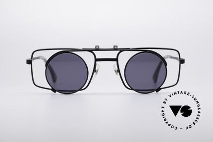 Alain Mikli 5667 / 011 Sonnenclip Brille, exzellente Metallfassung mit genialem Sonnen-Clip, Passend für Herren