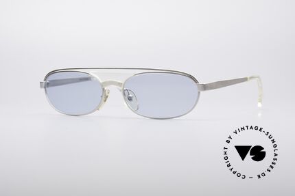 Alain Mikli 637 / 0906 Extra Breite Fassung, 1980er Jahre Sonnenbrille aus der Modestadt Paris, Passend für Herren