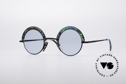 Alain Mikli 631 / 391 Runde Designerbrille, vintage Designersonnenbrille von ALAIN MIKLI, Passend für Herren und Damen