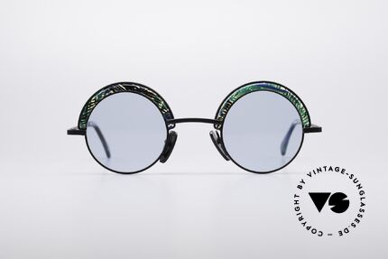 Alain Mikli 631 / 391 Runde Designerbrille, 631 / 391: absoluter Design-Klassiker von 1989, Passend für Herren und Damen